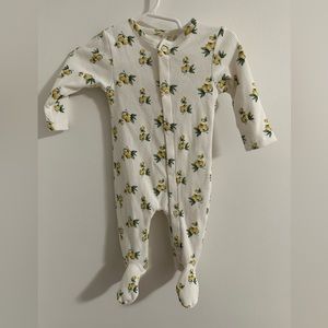 Chelsea and Violet Lemon Footie- 3 Months